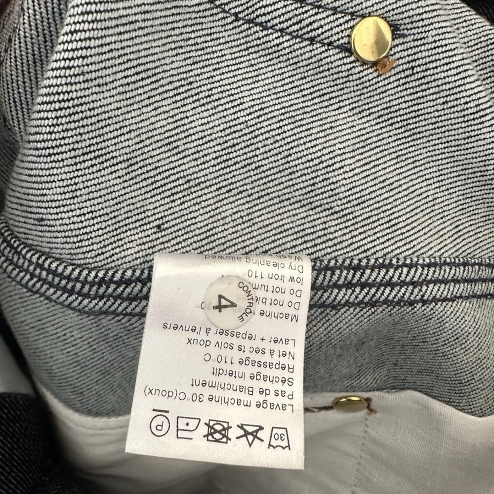 CARVEN PARIS Dark Denim Jean Skirt | FR 38 US 6 - Picture 8 of 15
